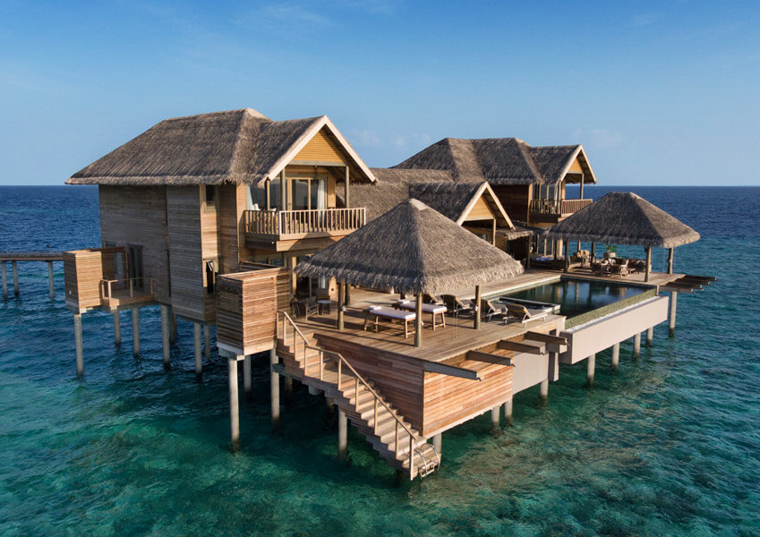 Водная резиденция The Vakkaru отеля VAKKARU MALDIVES Водная резиденция The Vakkaru