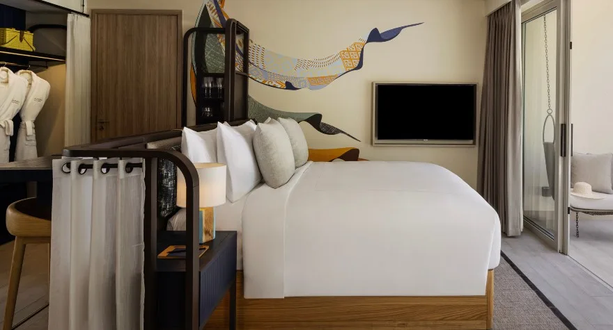 Номер Премиум с видом на океан отеля AVANI+ FARES MALDIVES RESORT Номер Премиум с видом на океан