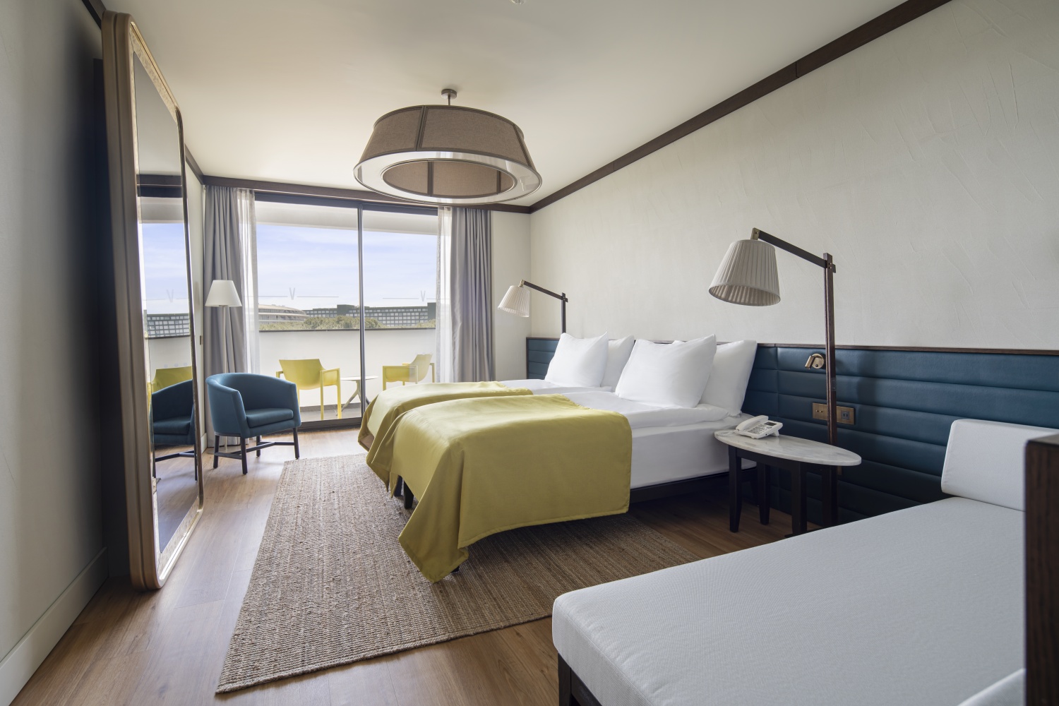 Номер в блоке B с видом на окрестности отеля VOYAGE BELEK GOLF & SPA Номер в блоке B с видом на окрестности