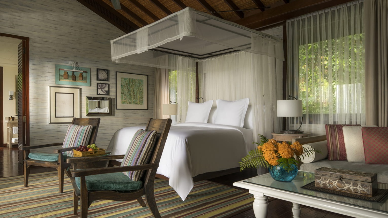 Вилла с видом на сад отеля FOUR SEASONS RESORT SEYCHELLES Вилла с видом на сад
