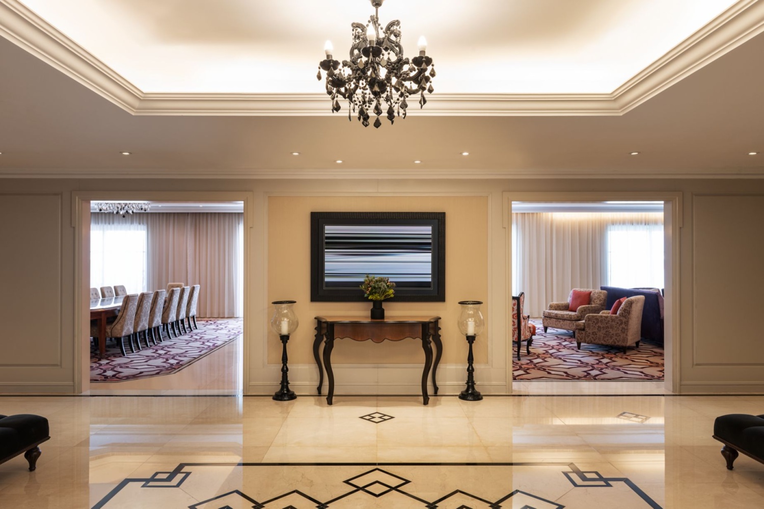 Президентский люкс Grand отеля THE WESTIN DUBAI MINA SEYAHI BEACH RESORT & MARINA Президентский люкс Grand