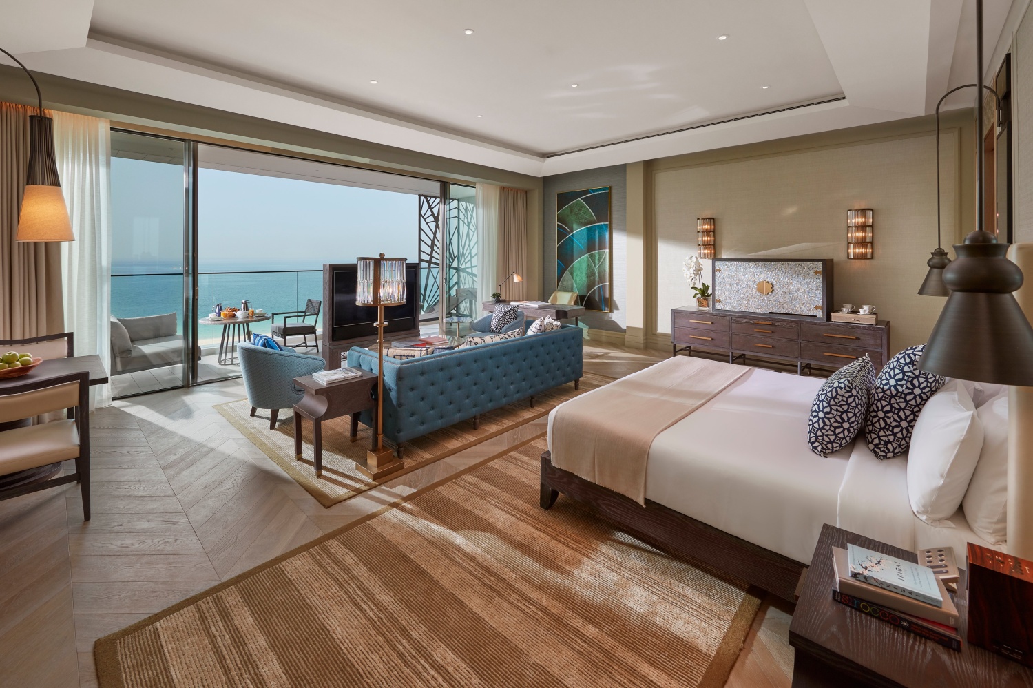 Полулюкс с видом на море отеля MANDARIN ORIENTAL JUMEIRA DUBAI Полулюкс с видом на море