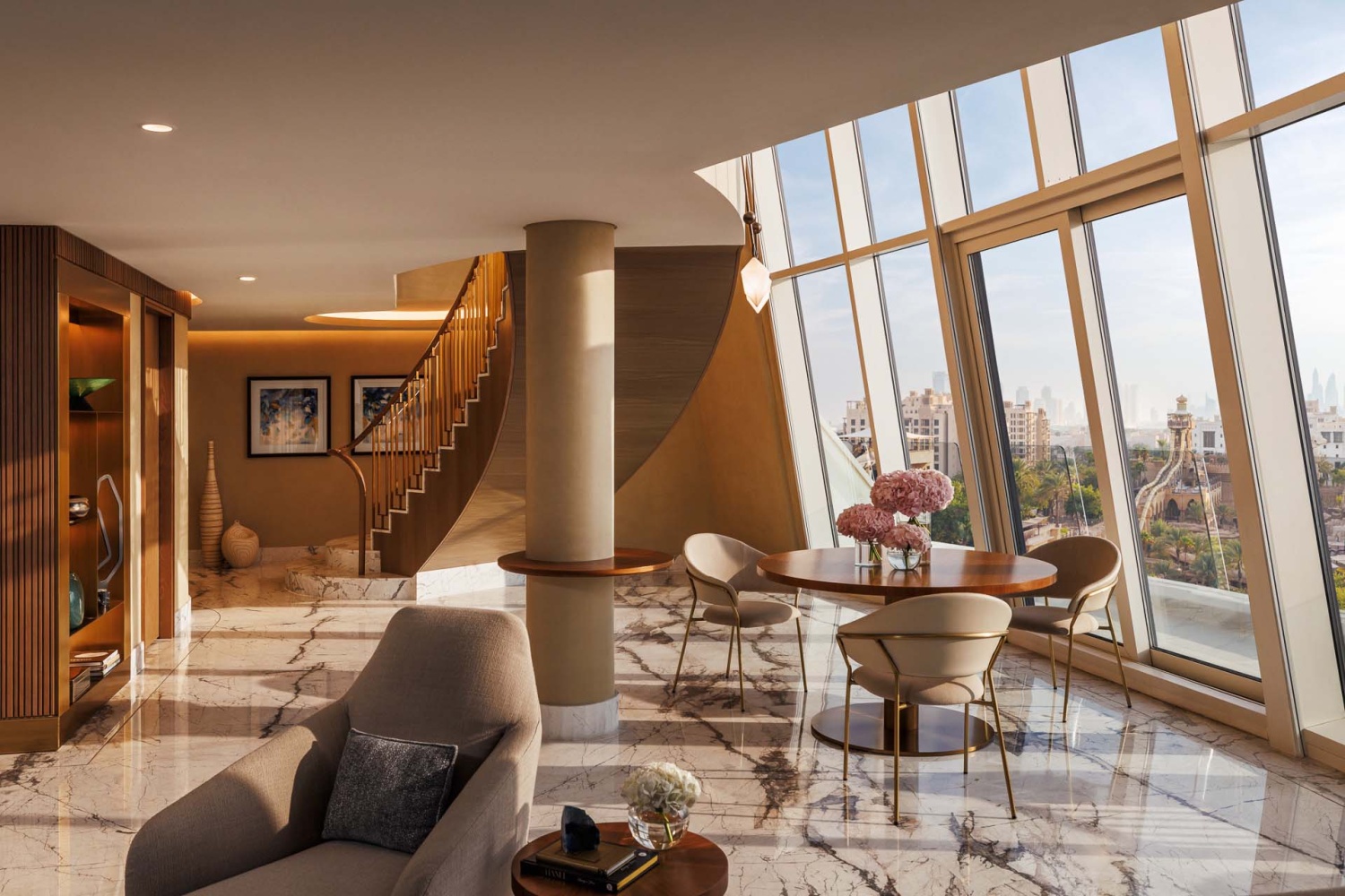 Президентский люкс отеля JUMEIRAH BEACH HOTEL Президентский люкс
