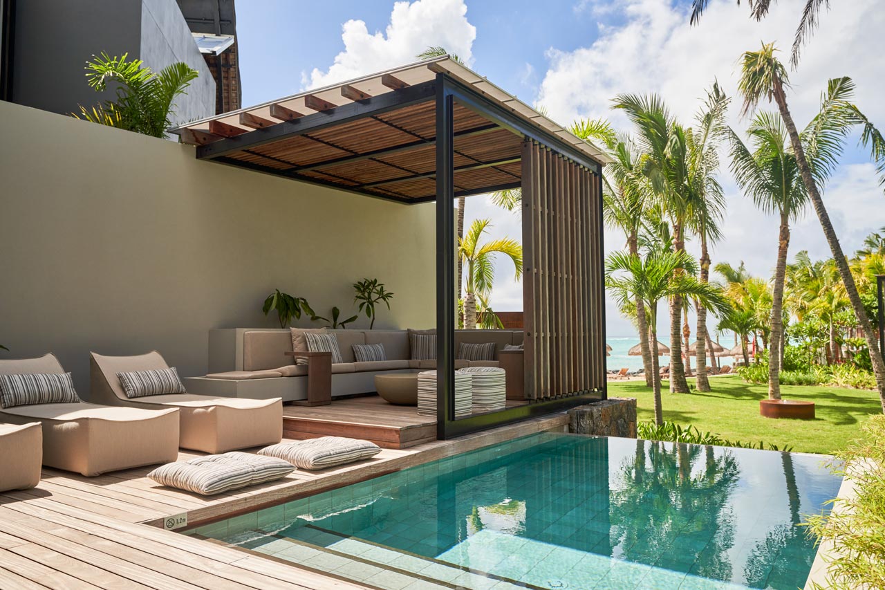 Вилла Lux* с бассейном отеля LUX GRAND BAIE RESORT & RESIDENCES Вилла Lux* с бассейном
