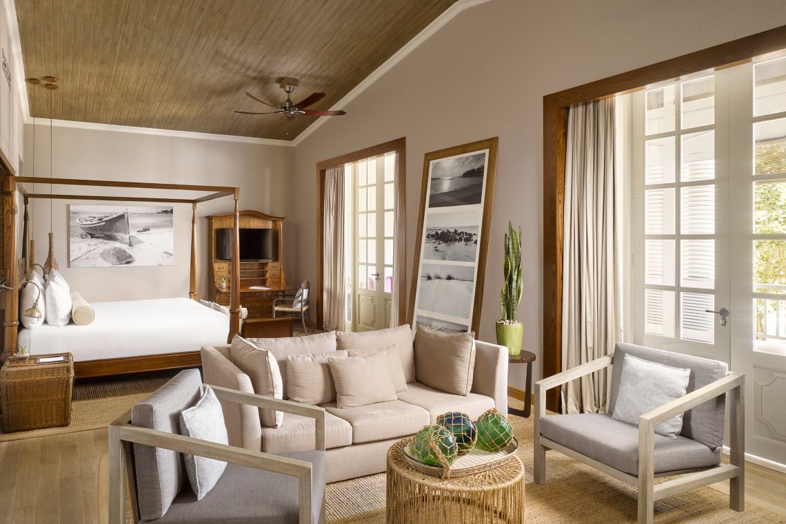 Спа-люкс Manor House отеля JW MARRIOTT MAURITIUS RESORT (EX. ST REGIS) Спа-люкс Manor House