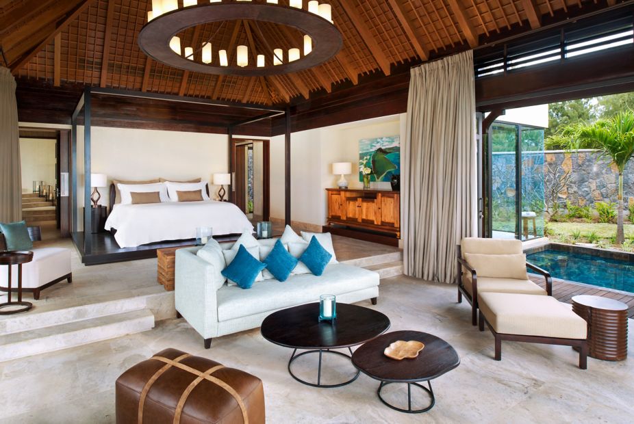 Пляжная вилла Grand отеля JW MARRIOTT MAURITIUS RESORT (EX. ST REGIS) Пляжная вилла Grand