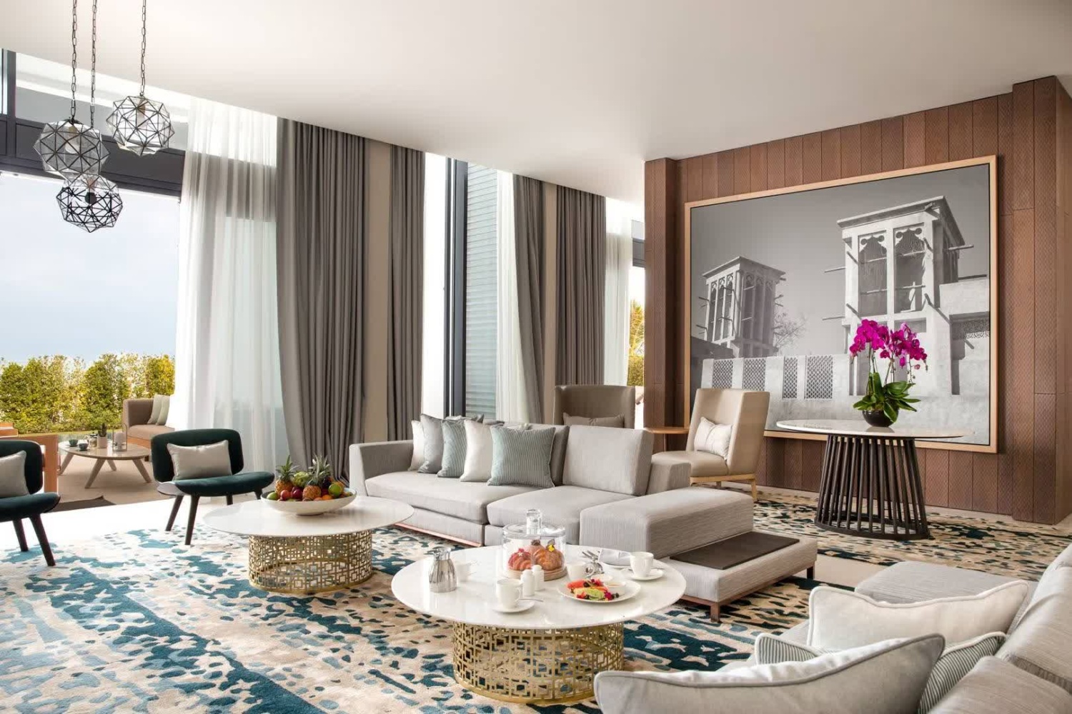 Дуплекс вилла с четырьмя спальнями отеля JUMEIRAH AT SAADIYAT ISLAND RESORT Дуплекс вилла с четырьмя спальнями