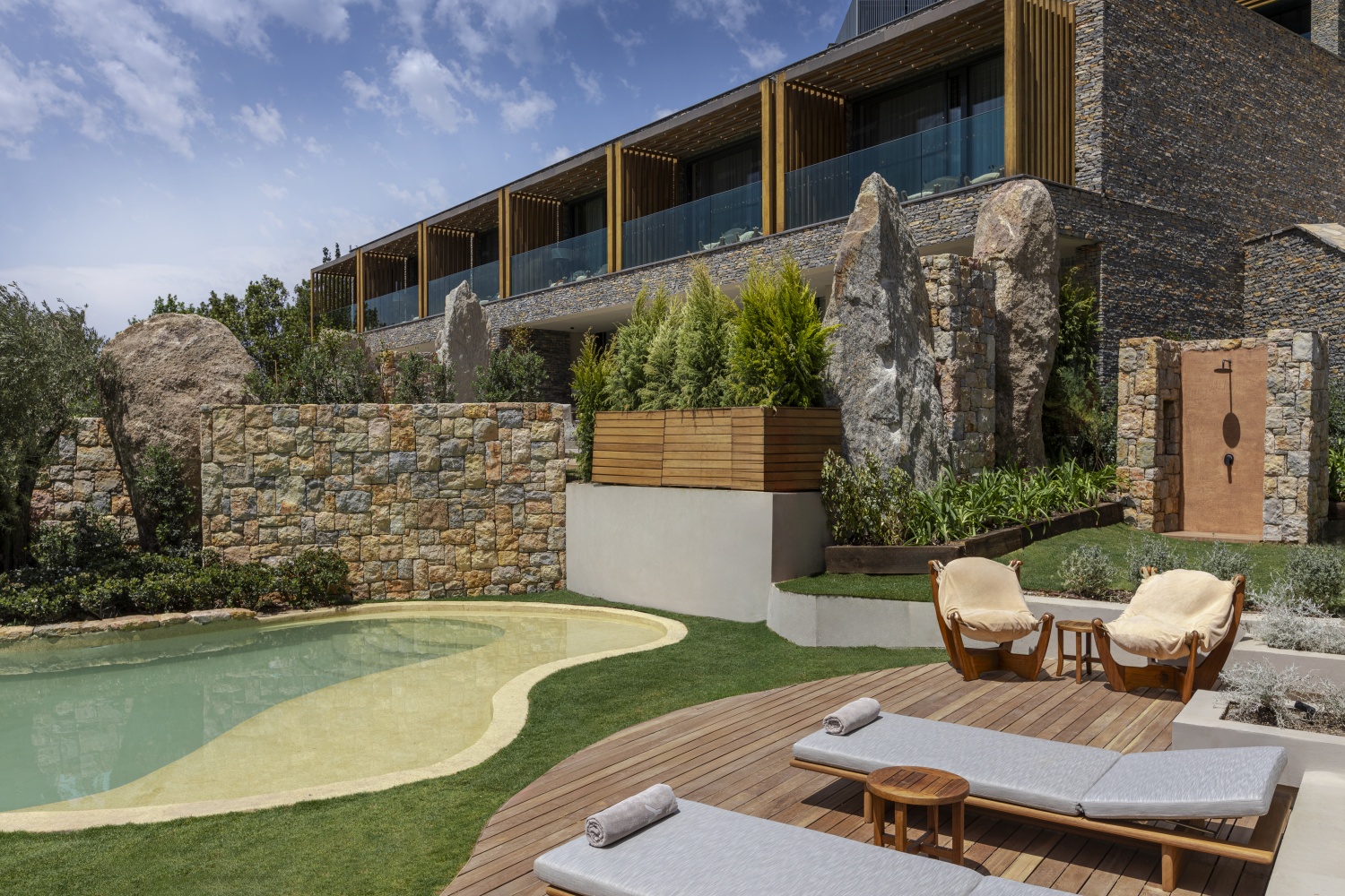 Вилла Maki с 2 спальнями и частичным видом на море отеля LUJO HOTEL BODRUM (EX. LUJO ART & JOY) Вилла Maki с 2 спальнями и частичным видом на море