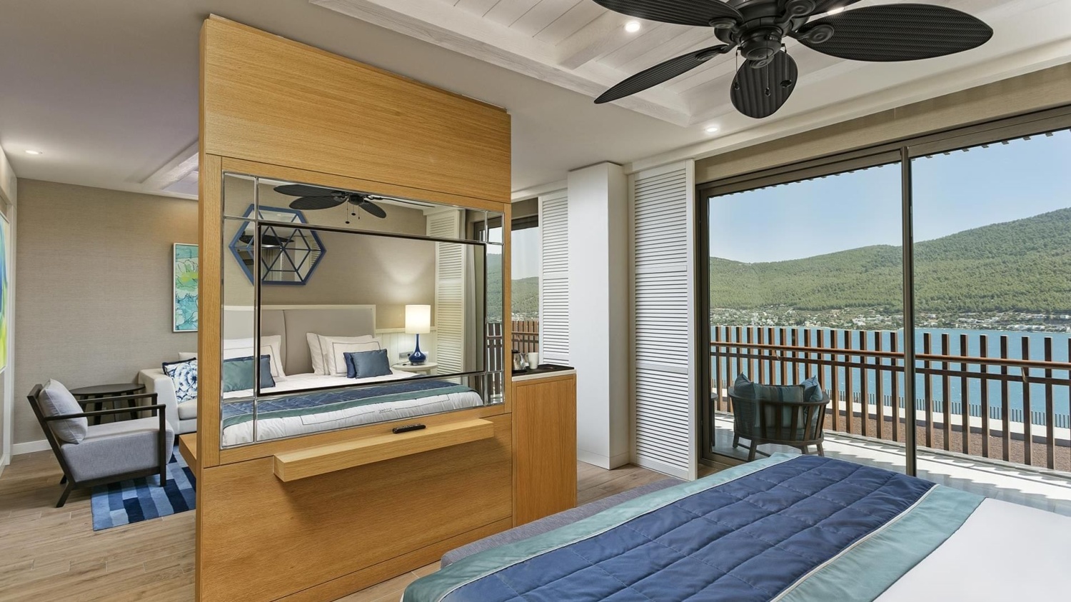 Делюкс с видом на море отеля TITANIC LUXURY COLLECTION BODRUM (EX. TITANIC DELUXE BODRUM) Делюкс с видом на море