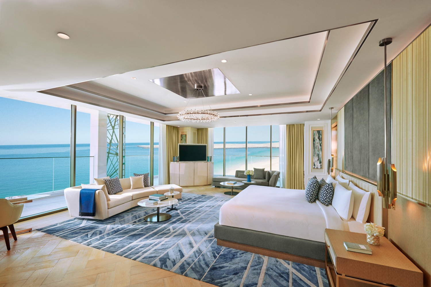 Королевский пентхаус отеля MANDARIN ORIENTAL JUMEIRA DUBAI Королевский пентхаус