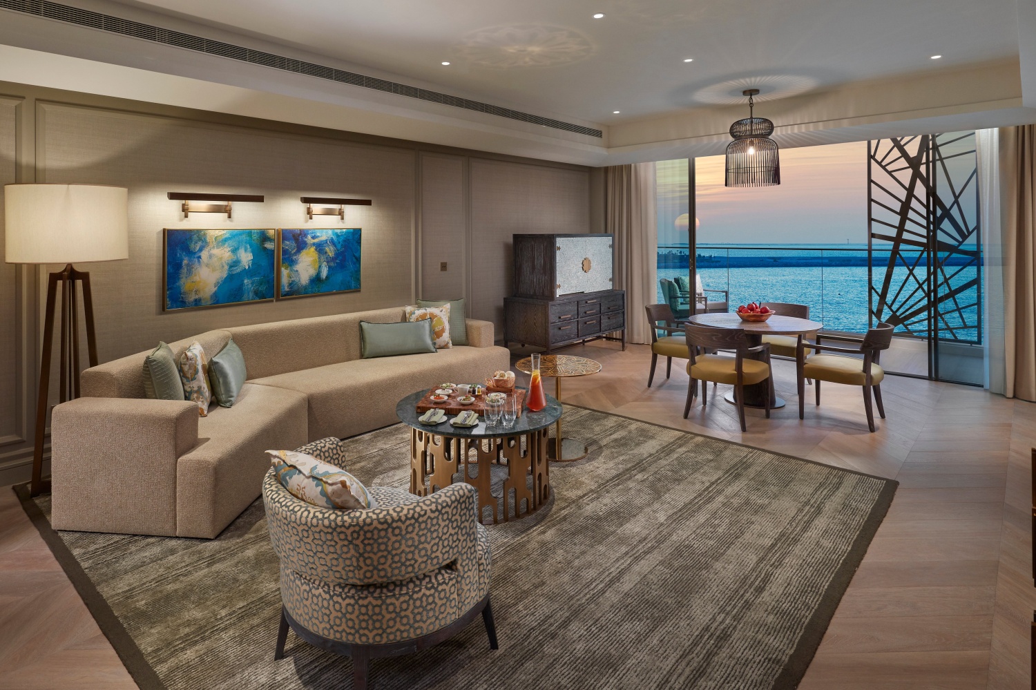 Люкс Premier с видом на море отеля MANDARIN ORIENTAL JUMEIRA DUBAI Люкс Premier с видом на море