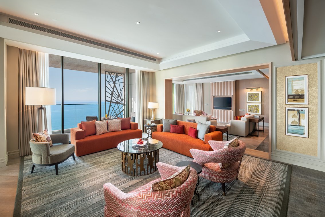 Президентский люкс отеля MANDARIN ORIENTAL JUMEIRA DUBAI Президентский люкс