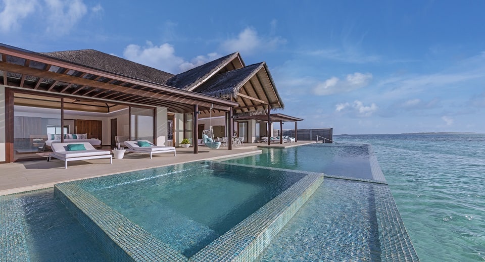 Павильон с двумя спальнями на воде с бассейном отеля NIYAMA PRIVATE ISLANDS MALDIVES (EX. NIYAMA MALDIVES) Павильон с двумя спальнями на воде с бассейном