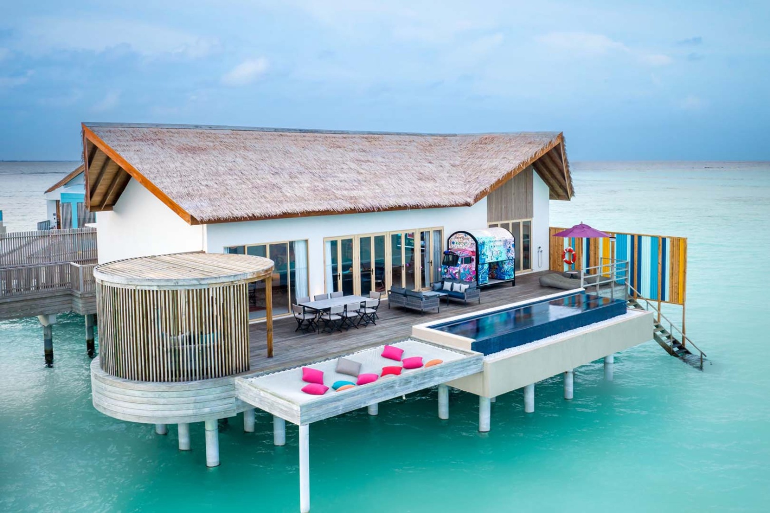 Вилла Rock Star отеля HARD ROCK HOTEL MALDIVES Вилла Rock Star