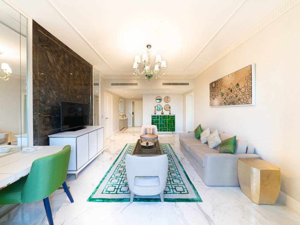 Люкс с двумя спальнями и доступом к бассейну отеля RIXOS PREMIUM SAADIYAT ISLAND Люкс с двумя спальнями и доступом к бассейну