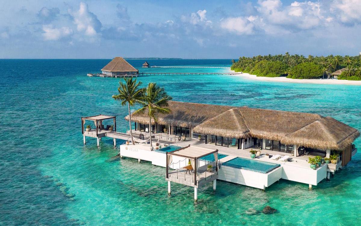 Романтическая резиденция отеля VELAA PRIVATE ISLAND Романтическая резиденция