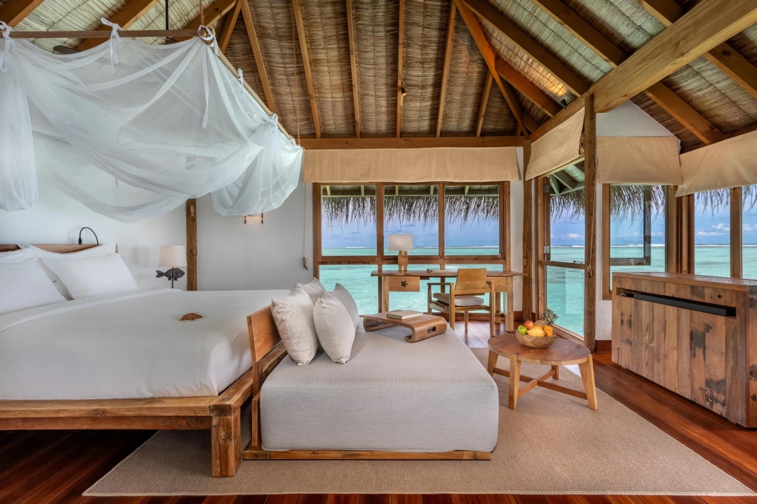 Водная резиденция в лагуне Gili отеля GILI LANKANFUSHI Водная резиденция в лагуне Gili