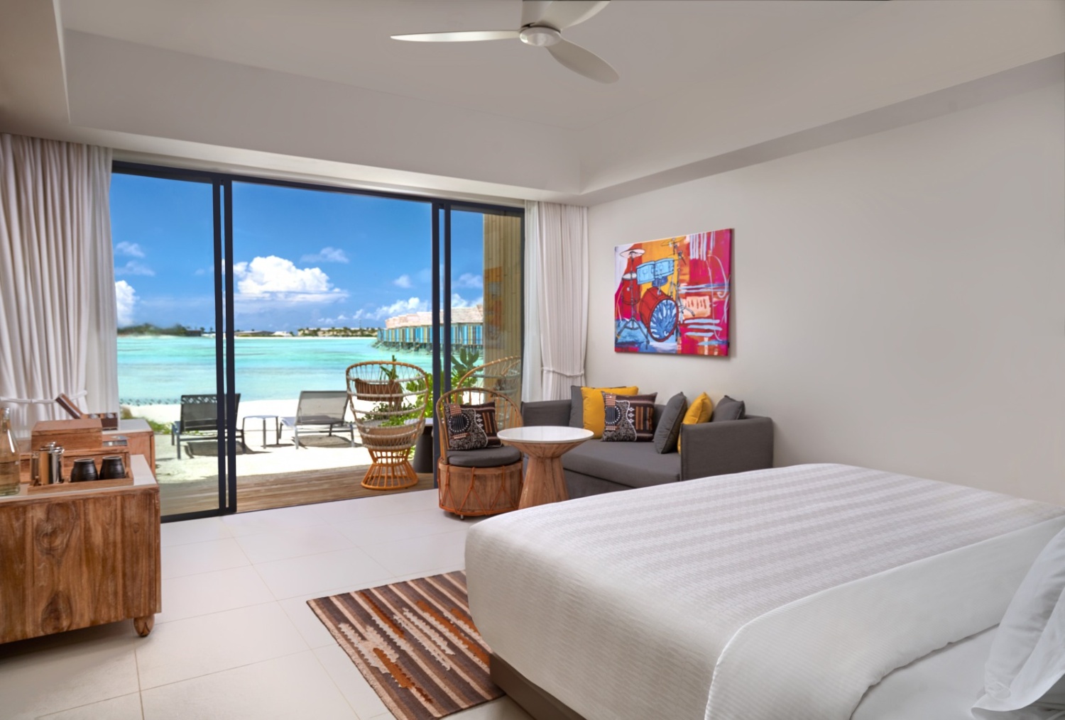 Студия Silver Beach отеля HARD ROCK HOTEL MALDIVES Студия Silver Beach