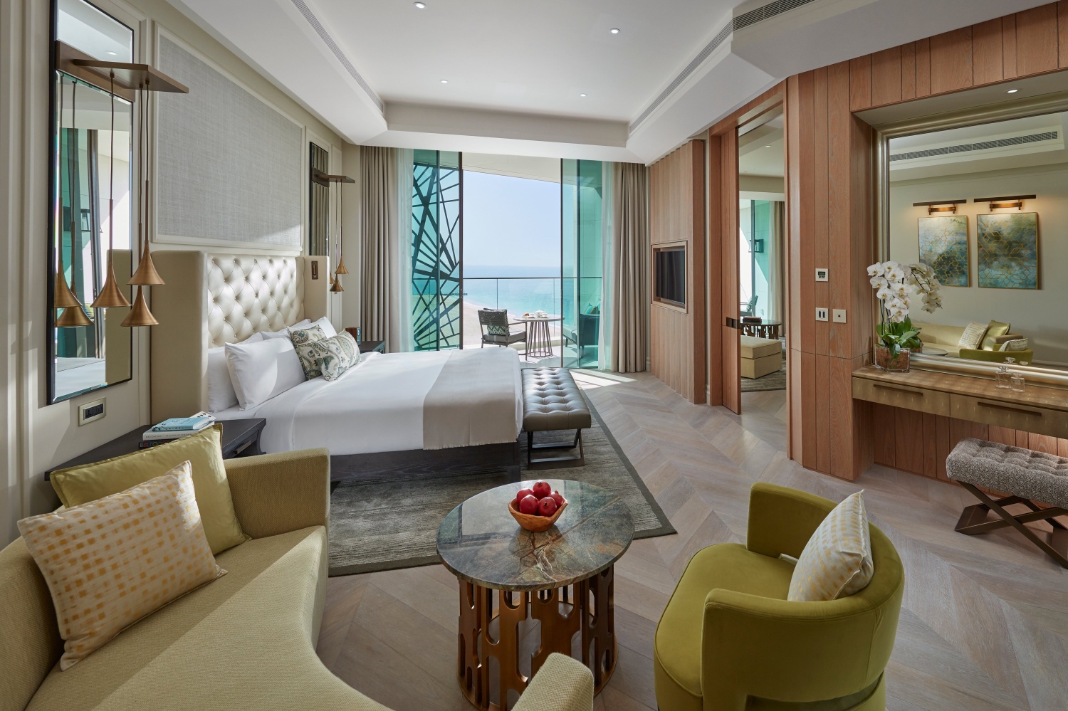 Люкс с видом на море отеля MANDARIN ORIENTAL JUMEIRA DUBAI Люкс с видом на море