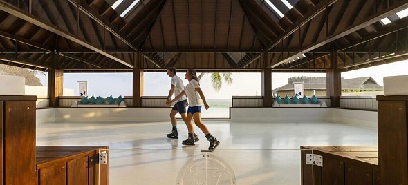 Ледовый каток - отель OZEN RESERVE BOLIFUSHI (EX. JUMEIRAH VITTAVELI)
